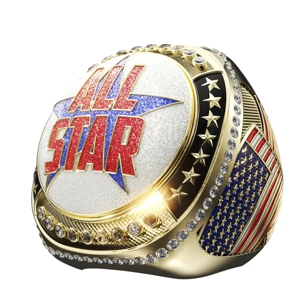 Legacy Spinner Ring w/ Stock Bezel & Sides (Assembled) - Legacy Spinner Ring w/ Stock Bezel & Sides (Assembled) - Image 7 of 9