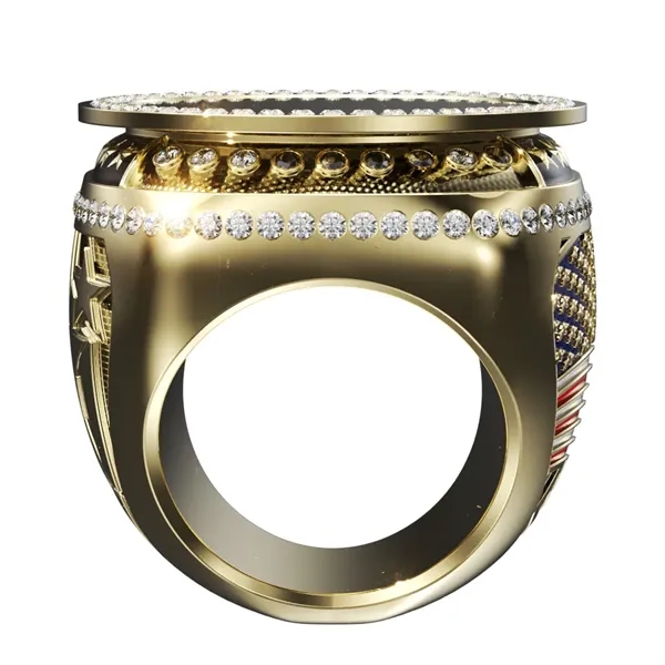 Legacy Spinner Ring w/ Stock Bezel & Sides (Assembled) - Legacy Spinner Ring w/ Stock Bezel & Sides (Assembled) - Image 9 of 9