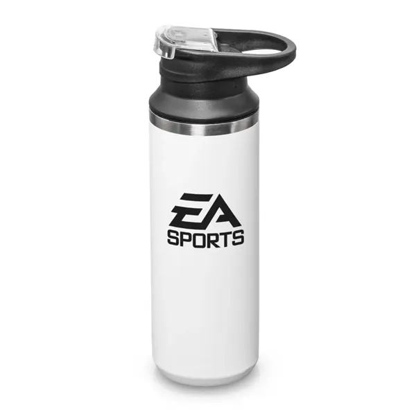 Custom Della SS Water Bottle w/Handle & Flip Top - 17oz