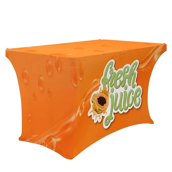 4' UltraFit Classic Table Throw (Full-Color Full-Bleed) - 4' UltraFit Classic Table Throw (Full-Color Full-Bleed) - Image 0 of 5