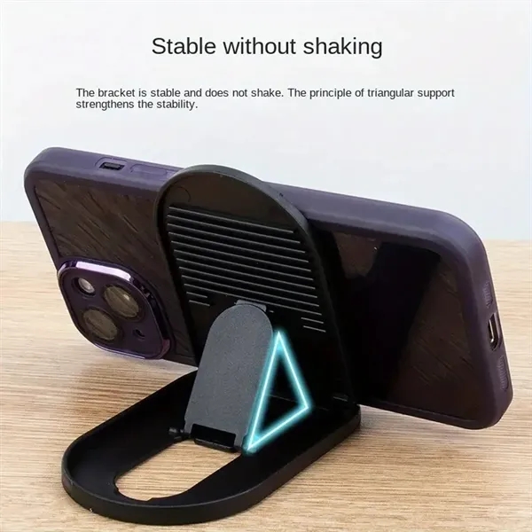 Mini Foldable Multi-Angle Adjustable Desktop Phone Holder - Mini Foldable Multi-Angle Adjustable Desktop Phone Holder - Image 2 of 4