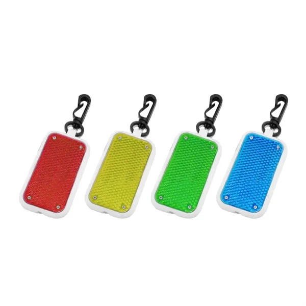 Night Warning Safety LED Reflective Keychain Pendant Light - Night Warning Safety LED Reflective Keychain Pendant Light - Image 4 of 4