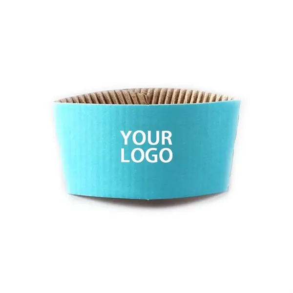 Double Wall Disposable Coffee Paper Cup Sleeve - Double Wall Disposable Coffee Paper Cup Sleeve - Image 1 of 2