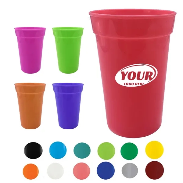 16oz Reusable Plastic Stadium Cup - 16oz Reusable Plastic Stadium Cup - Image 0 of 0