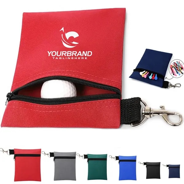 Portable Golf Bag Nylon Ball Cover Waist Hanging Style - Portable Golf Bag Nylon Ball Cover Waist Hanging Style - Image 0 of 5