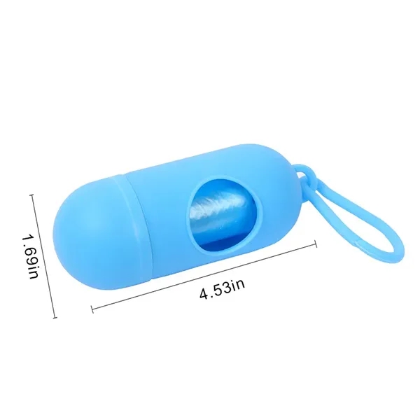 Convenient Pill-Shaped Pet Waste Bag Dispenser with Col - Convenient Pill-Shaped Pet Waste Bag Dispenser with Col - Image 4 of 15