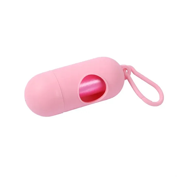 Convenient Pill-Shaped Pet Waste Bag Dispenser with Col - Convenient Pill-Shaped Pet Waste Bag Dispenser with Col - Image 8 of 15