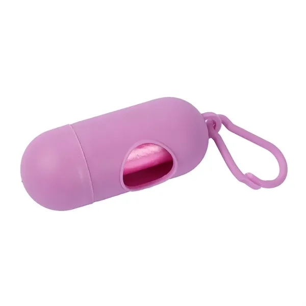 Convenient Pill-Shaped Pet Waste Bag Dispenser with Col - Convenient Pill-Shaped Pet Waste Bag Dispenser with Col - Image 9 of 15