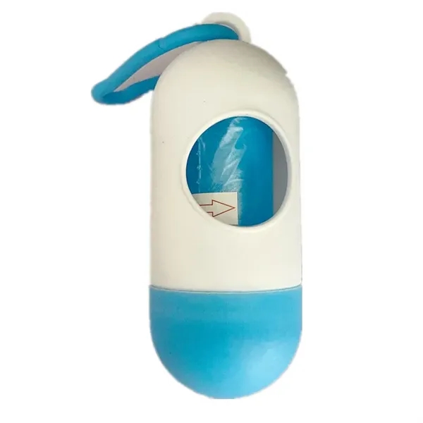Convenient Pill-Shaped Pet Waste Bag Dispenser with Col - Convenient Pill-Shaped Pet Waste Bag Dispenser with Col - Image 14 of 15