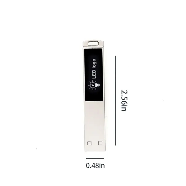 Clip Metal Led USB 3.0 Flash Drive - Clip Metal Led USB 3.0 Flash Drive - Image 1 of 4
