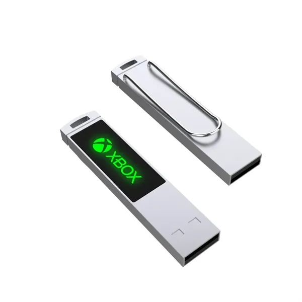 Clip Metal Led USB 3.0 Flash Drive - Clip Metal Led USB 3.0 Flash Drive - Image 2 of 4