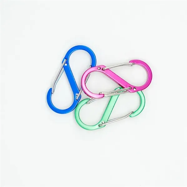 Small S Shaped Aluminium Carabiner - Small S Shaped Aluminium Carabiner - Image 1 of 1