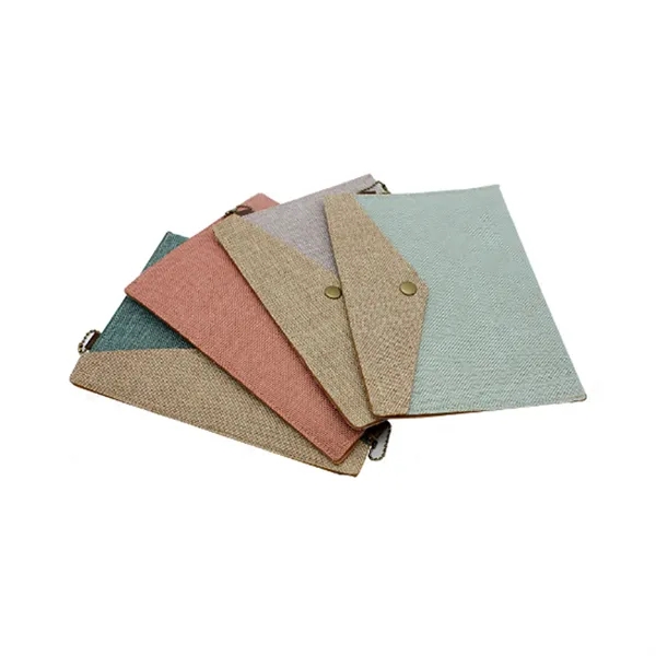 Linen Felt Envelope Expandable Folder Portable Case Storage - Linen Felt Envelope Expandable Folder Portable Case Storage - Image 3 of 3