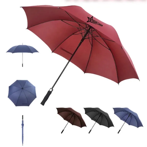 All-fiber Golf Umbrella Long Handle Business VIP Gift - All-fiber Golf Umbrella Long Handle Business VIP Gift - Image 0 of 6