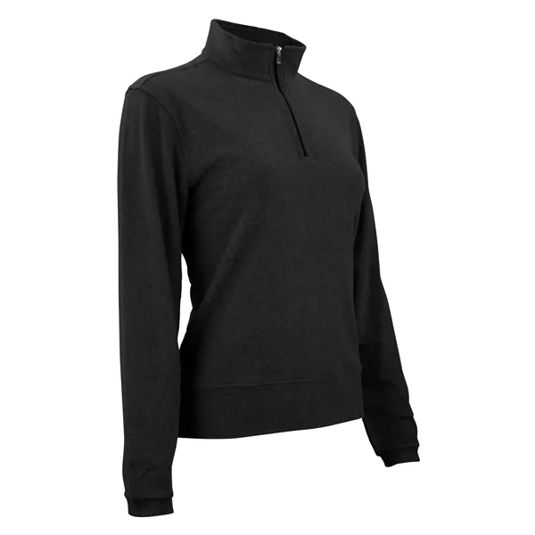 Women's Luxe 1/4 Zip Pullover - Women's Luxe 1/4 Zip Pullover - Image 3 of 11