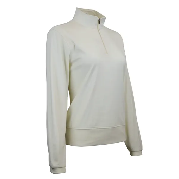 Women's Luxe 1/4 Zip Pullover - Women's Luxe 1/4 Zip Pullover - Image 7 of 11