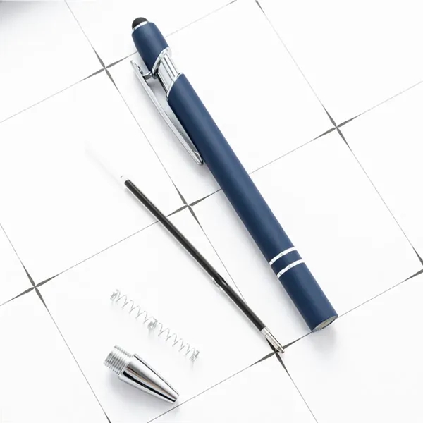 Pen 2In1 Stylus Retractable Ballpoint W/ Tip - Pen 2In1 Stylus Retractable Ballpoint W/ Tip - Image 3 of 5