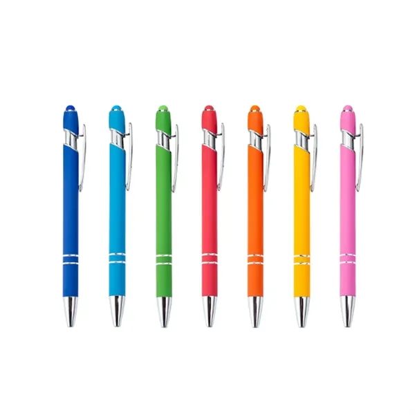 Pen 2In1 Stylus Retractable Ballpoint W/ Tip - Pen 2In1 Stylus Retractable Ballpoint W/ Tip - Image 5 of 5