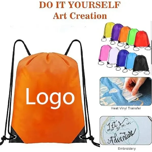 Drawstring Backpack Bags - Drawstring Backpack Bags - Image 0 of 4
