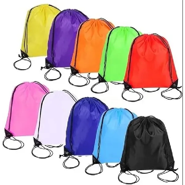 Drawstring Backpack Bags - Drawstring Backpack Bags - Image 3 of 4