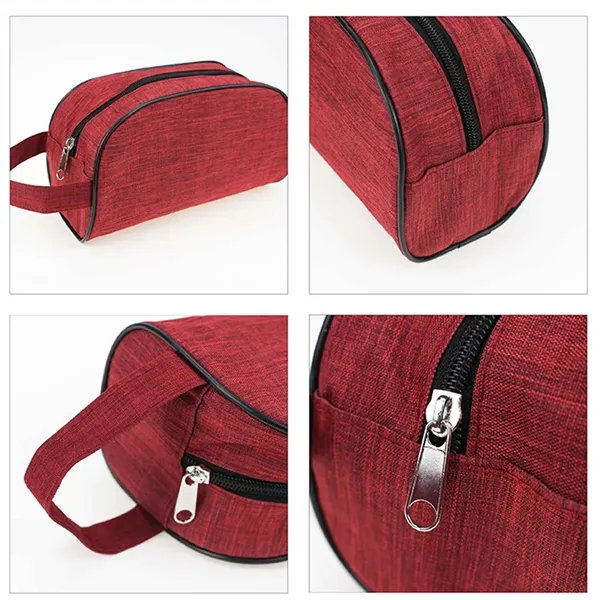 Travel Toiletry Bag Foldable Waterproof Storage - Travel Toiletry Bag Foldable Waterproof Storage - Image 2 of 3