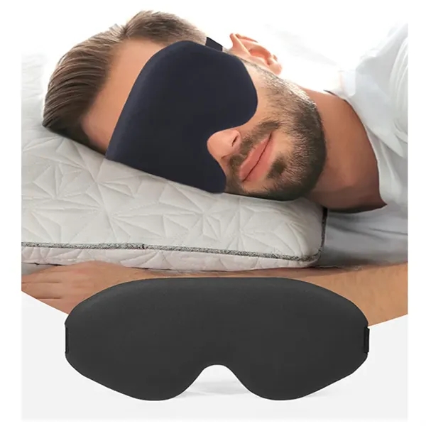 3D Breathable Blackout Sleep Travel Eye Mask - 3D Breathable Blackout Sleep Travel Eye Mask - Image 1 of 3