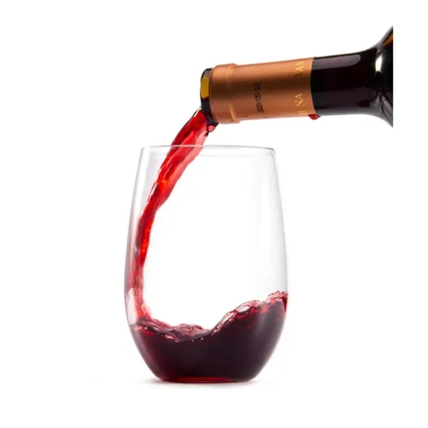 16 oz Stemless Plastic Wine Glass For Family Party - 16 oz Stemless Plastic Wine Glass For Family Party - Image 2 of 5