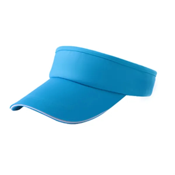 MOQ 50 PCS Lightweight Tennis Golf Sun Hat Visors - MOQ 50 PCS Lightweight Tennis Golf Sun Hat Visors - Image 3 of 7