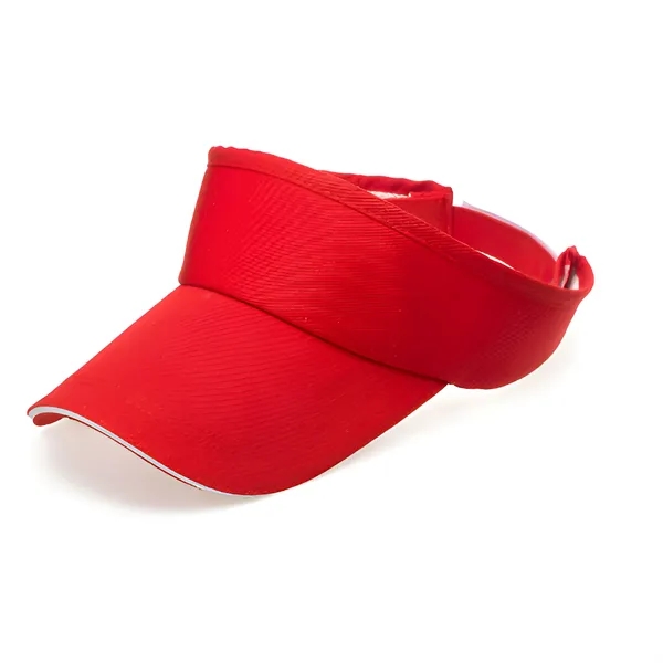 MOQ 50 PCS Lightweight Tennis Golf Sun Hat Visors - MOQ 50 PCS Lightweight Tennis Golf Sun Hat Visors - Image 5 of 7