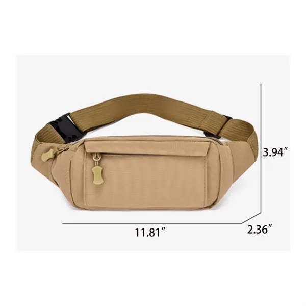 Portable Nylon Outdoor Waist Bag Travel Shoulder - Portable Nylon Outdoor Waist Bag Travel Shoulder - Image 1 of 4