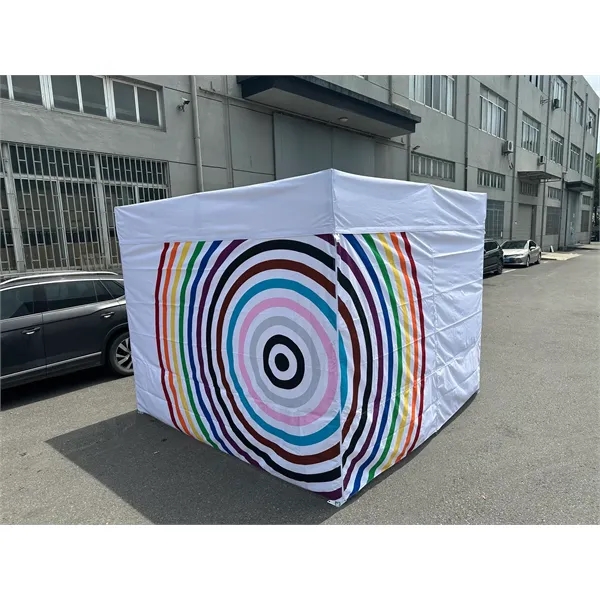 Premium Aluminum 10' Flat Top Tent Kit (Full-Bleed Dye Subli - Premium Aluminum 10' Flat Top Tent Kit (Full-Bleed Dye Subli - Image 3 of 4