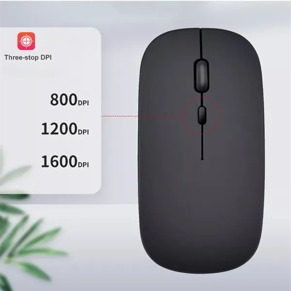 Ultra-thin Mini USB 2.4G Wireless Optical Mouse 3 DPI Modes - Ultra-thin Mini USB 2.4G Wireless Optical Mouse 3 DPI Modes - Image 2 of 4