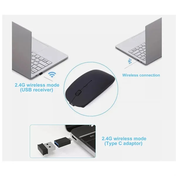 Ultra-thin Mini USB 2.4G Wireless Optical Mouse 3 DPI Modes - Ultra-thin Mini USB 2.4G Wireless Optical Mouse 3 DPI Modes - Image 3 of 4
