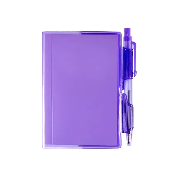 Prime Line Clear-View Jotter Notebook & Pen 3.375" X 4.125" - Prime Line Clear-View Jotter Notebook & Pen 3.375" X 4.125" - Image 2 of 29