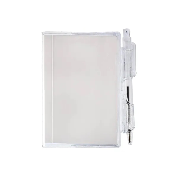 Prime Line Clear-View Jotter Notebook & Pen 3.375" X 4.125" - Prime Line Clear-View Jotter Notebook & Pen 3.375" X 4.125" - Image 4 of 29