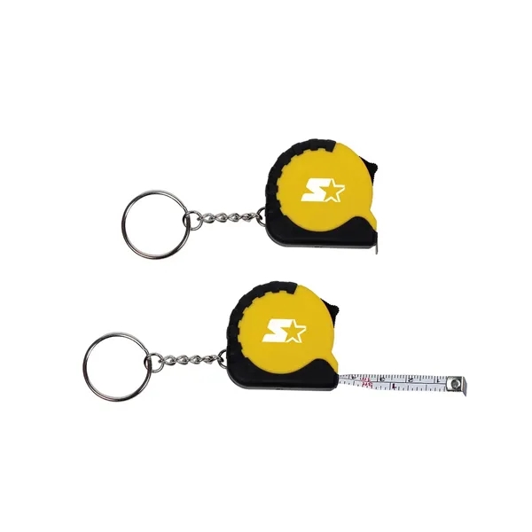 Prime Line Mini Grip 3.25' Tape Measure Keychain - Prime Line Mini Grip 3.25' Tape Measure Keychain - Image 7 of 19