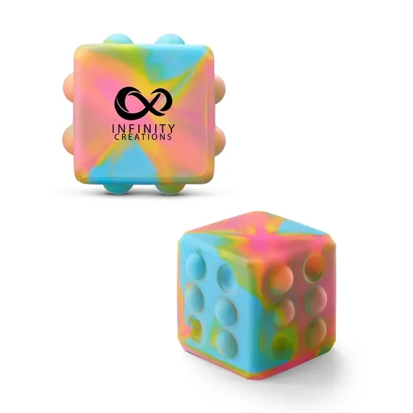 Prime Line Push Pop Bubble Cube Fidget Sensory Toy