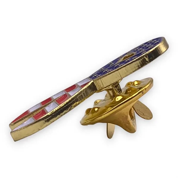 Stars and Stripes Ribbon Flag Lapel Pin - Stars and Stripes Ribbon Flag Lapel Pin - Image 2 of 4