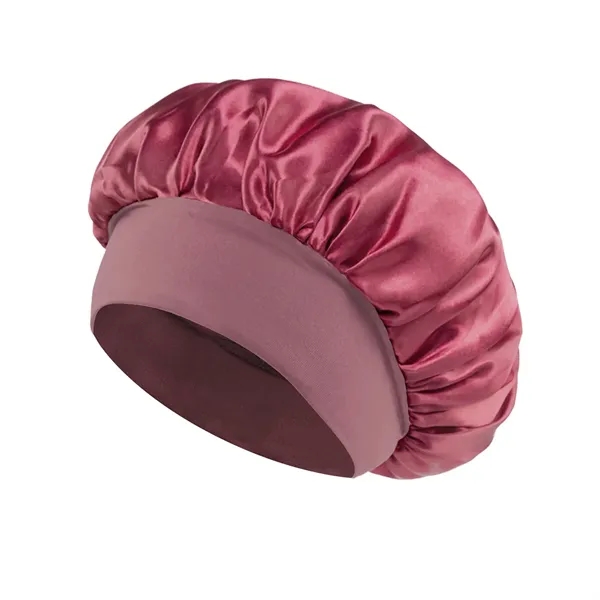 Full Color Sleeping Hair Satin Bonnets - Full Color Sleeping Hair Satin Bonnets - Image 5 of 9