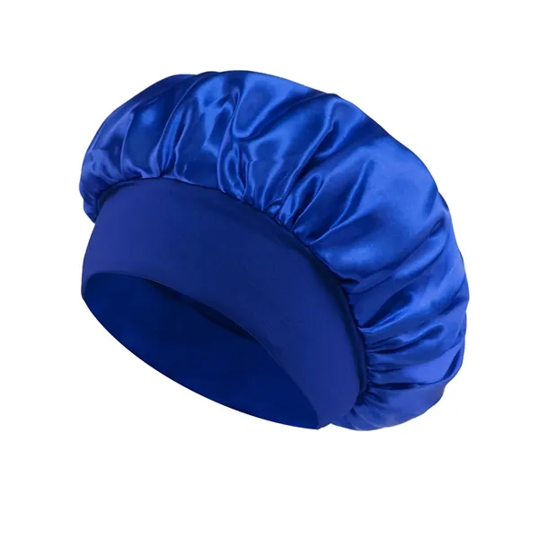 Full Color Sleeping Hair Satin Bonnets - Full Color Sleeping Hair Satin Bonnets - Image 8 of 9