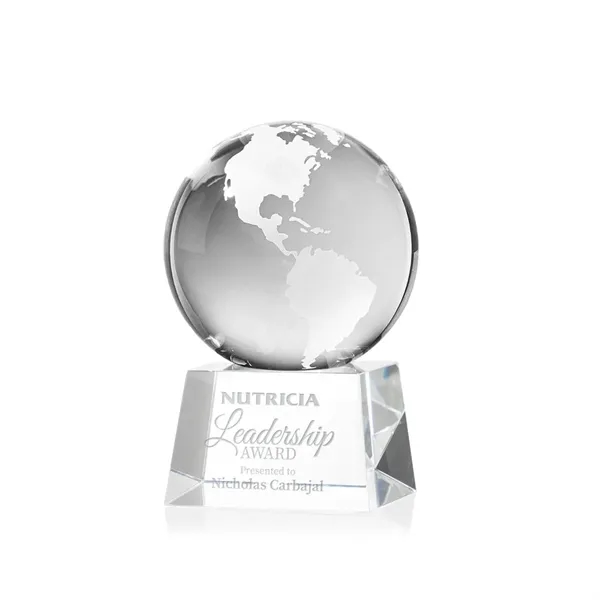 Globe Award on Robson Base - Clear - Globe Award on Robson Base - Clear - Image 1 of 8