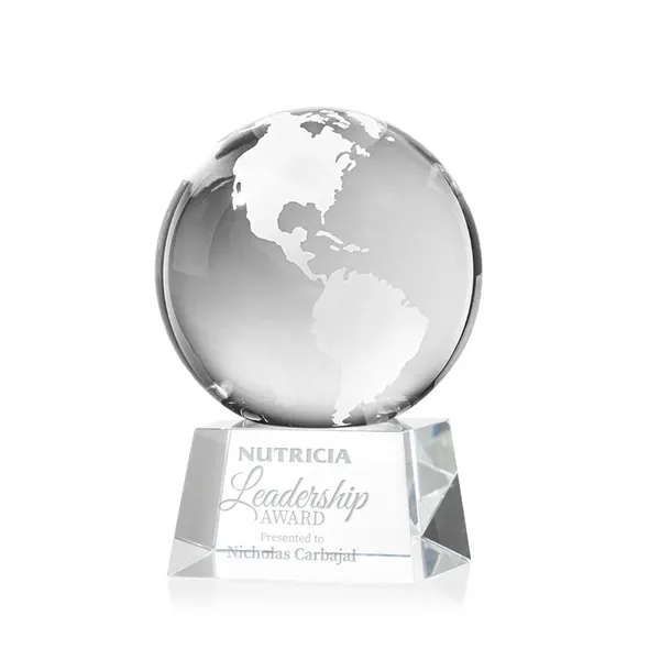 Globe Award on Robson Base - Clear - Globe Award on Robson Base - Clear - Image 3 of 8