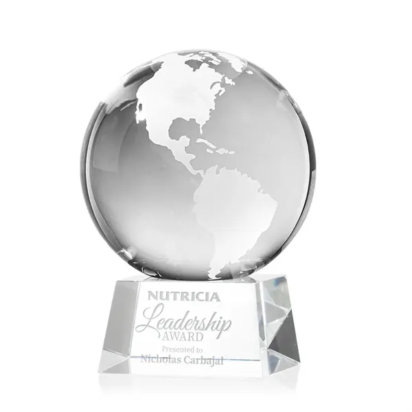 Globe Award on Robson Base - Clear - Globe Award on Robson Base - Clear - Image 5 of 8