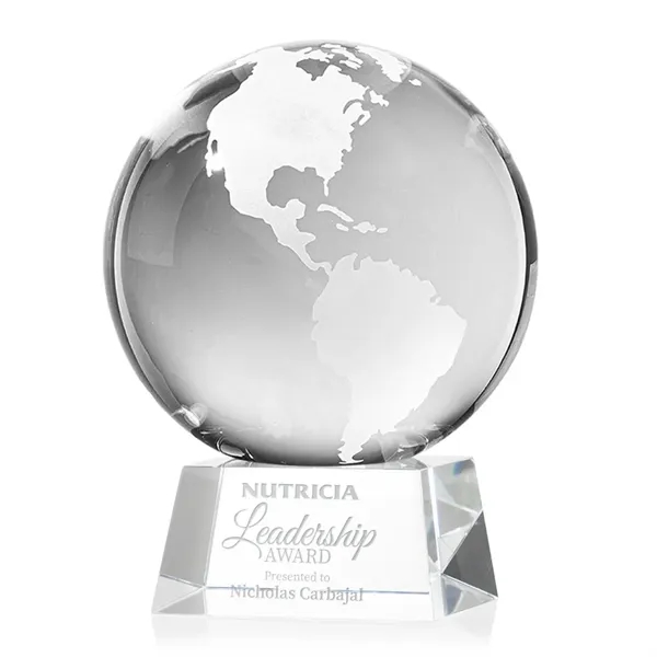 Globe Award on Robson Base - Clear - Globe Award on Robson Base - Clear - Image 7 of 8