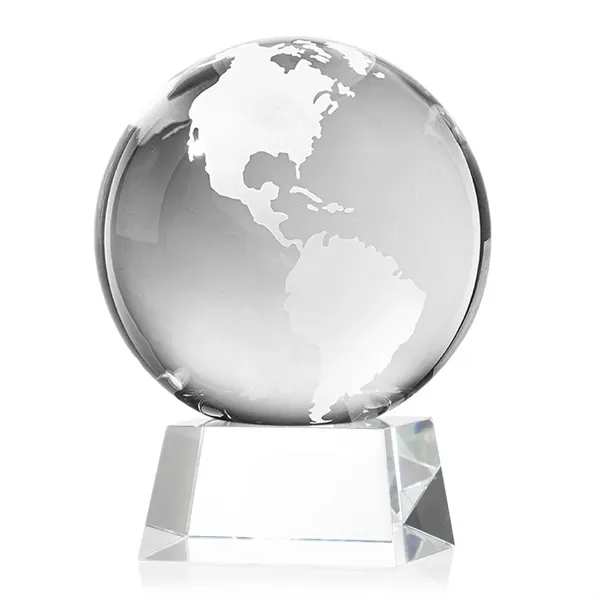 Globe Award on Robson Base - Clear - Globe Award on Robson Base - Clear - Image 8 of 8