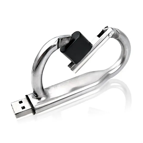 Climbing Hook Metal Carabiner Usb Drive - Climbing Hook Metal Carabiner Usb Drive - Image 4 of 4