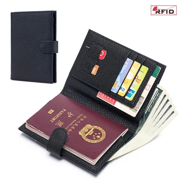 ON SALE! Rfid Passport Wallet-Genuine Leather - ON SALE! Rfid Passport Wallet-Genuine Leather - Image 0 of 13
