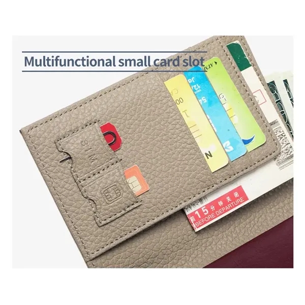 ON SALE! Rfid Passport Wallet-Genuine Leather - ON SALE! Rfid Passport Wallet-Genuine Leather - Image 4 of 13