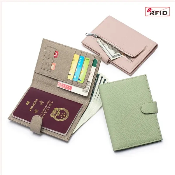 ON SALE! Rfid Passport Wallet-Genuine Leather - ON SALE! Rfid Passport Wallet-Genuine Leather - Image 6 of 13