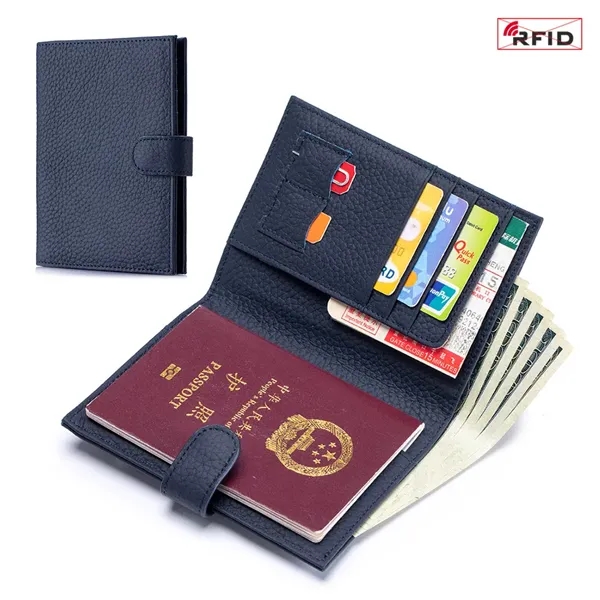 ON SALE! Rfid Passport Wallet-Genuine Leather - ON SALE! Rfid Passport Wallet-Genuine Leather - Image 8 of 13